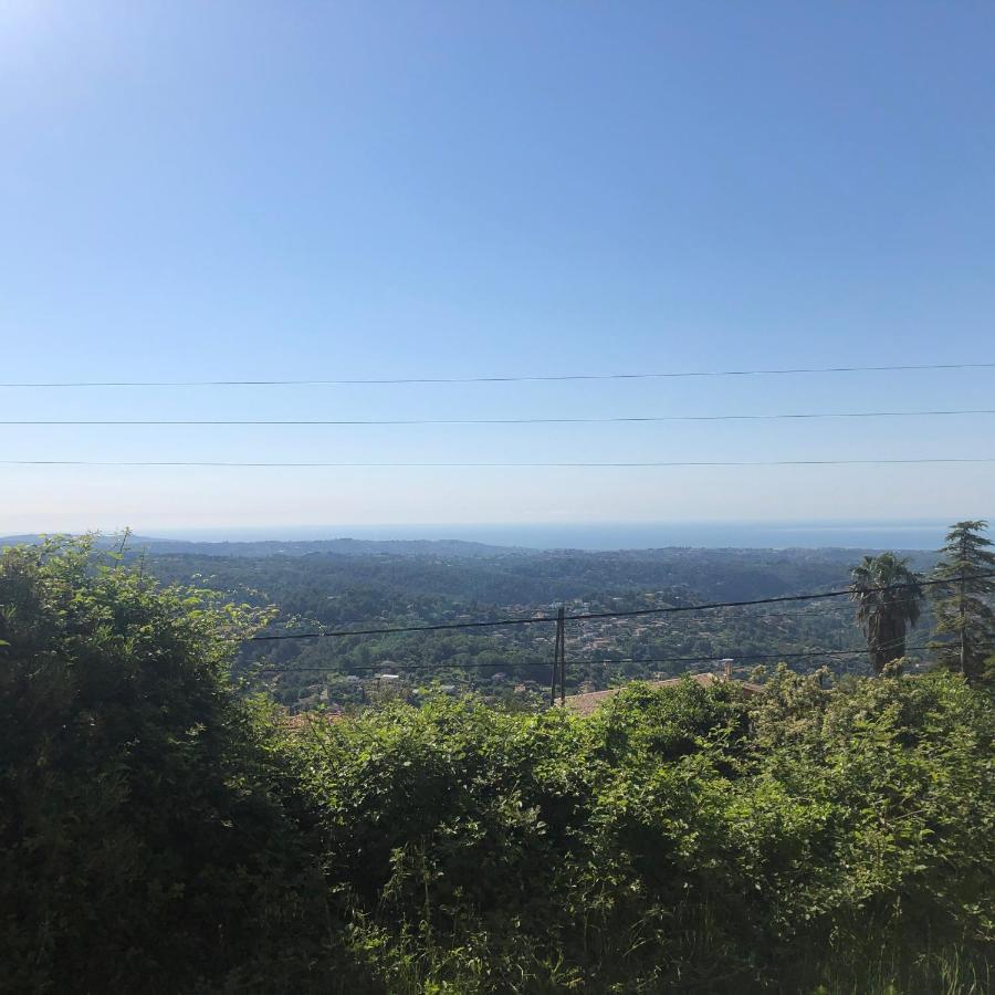 "Aux Balcons Du Riou" Avec Vue Mer 180 Degres Vence Buitenkant foto