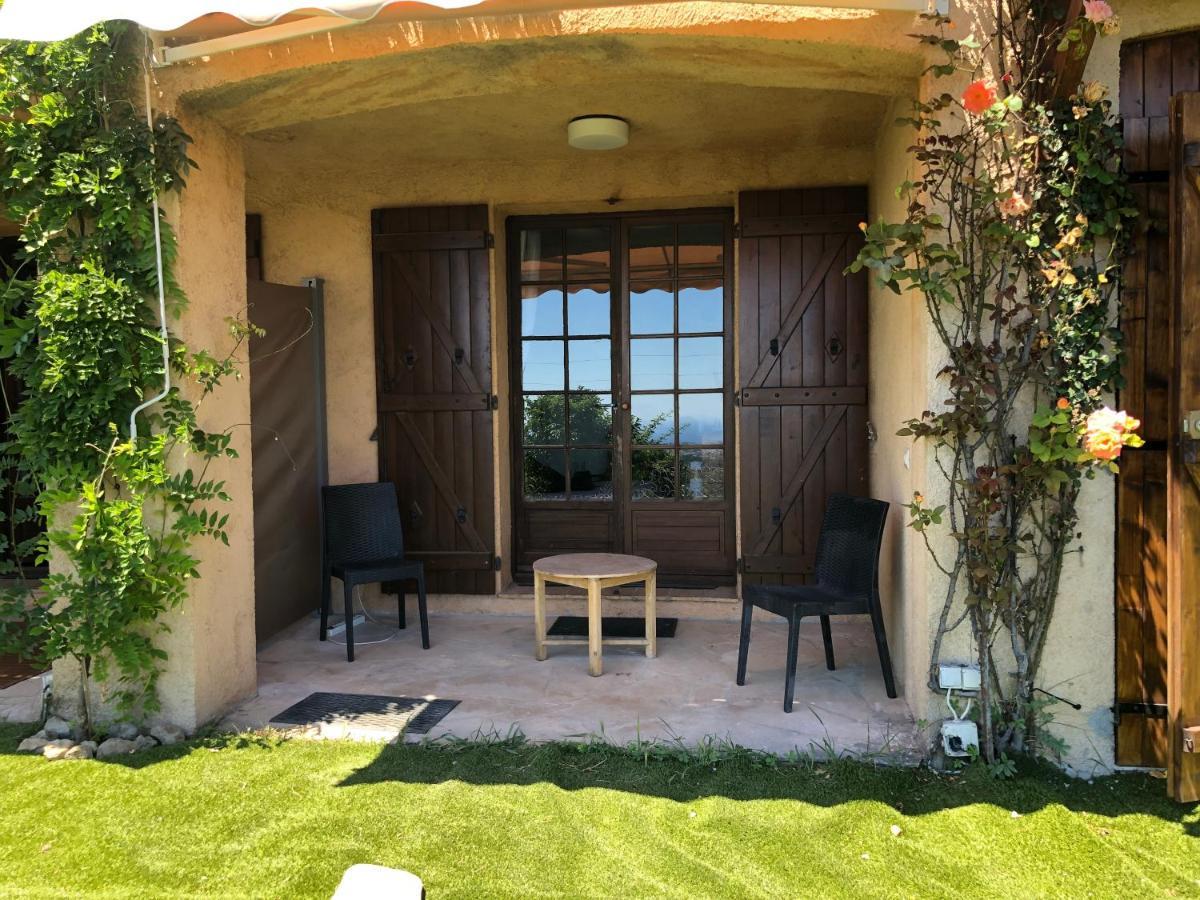 "Aux Balcons Du Riou" Avec Vue Mer 180 Degres Vence Buitenkant foto